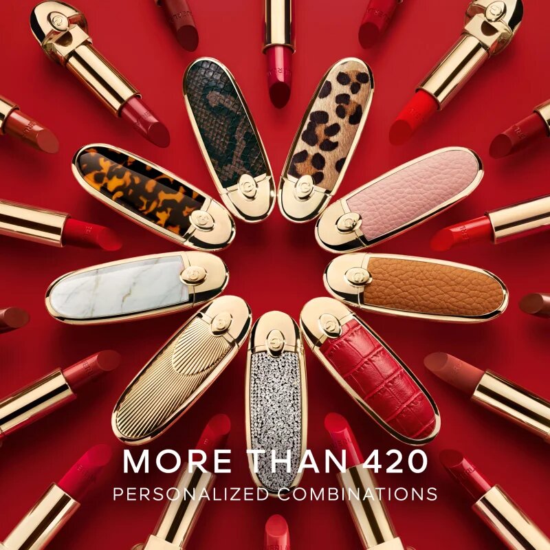 Guerlain Rouge G Double Mirror Jewel Case калъф за червило с малко огледало The Python 1 бр.