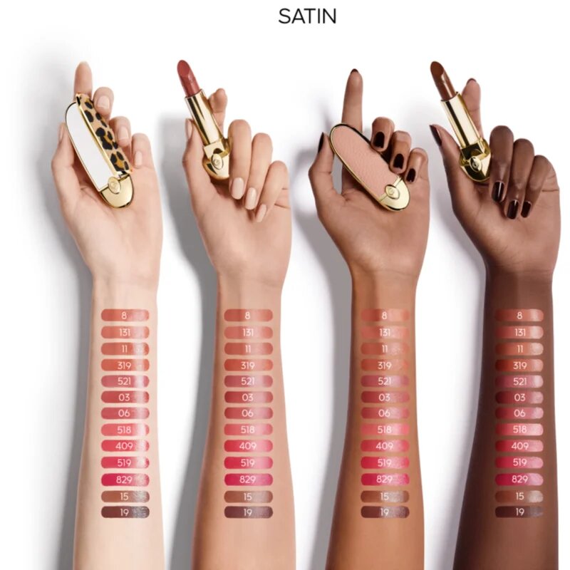 Guerlain Rouge G луксозно червило пълнител цвят 11 Le Beige Noisette Satin 3.5 гр.