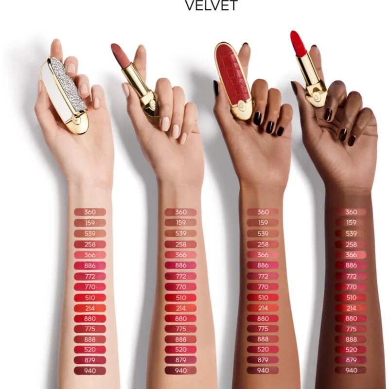 Guerlain Rouge G луксозно червило пълнител цвят 360 Le Beige Nu Velvet 3.5 гр.