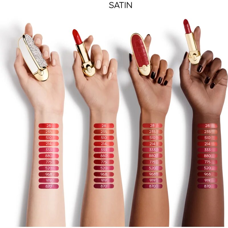 Guerlain Rouge G луксозно червило цвят 520 Le Rouge Profond Satin 35 гр.
