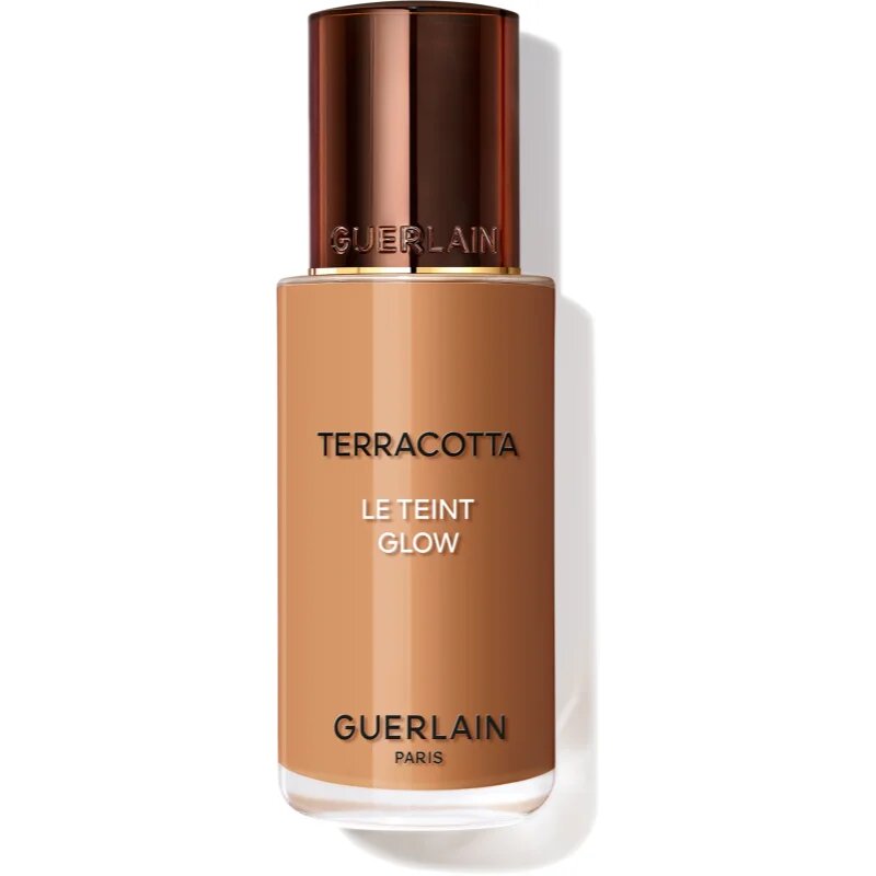 Guerlain Terracotta Le Teint Glow течен озаряващ фон дьо тен за естествен вид цвят 6W Warm 35 мл.