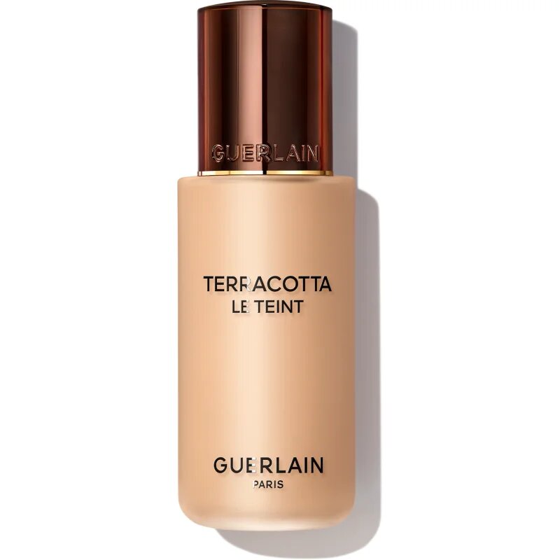 Guerlain Terracotta Le Teint течен фон дьо тен за естествен вид цвят 3W Warm 35 мл.