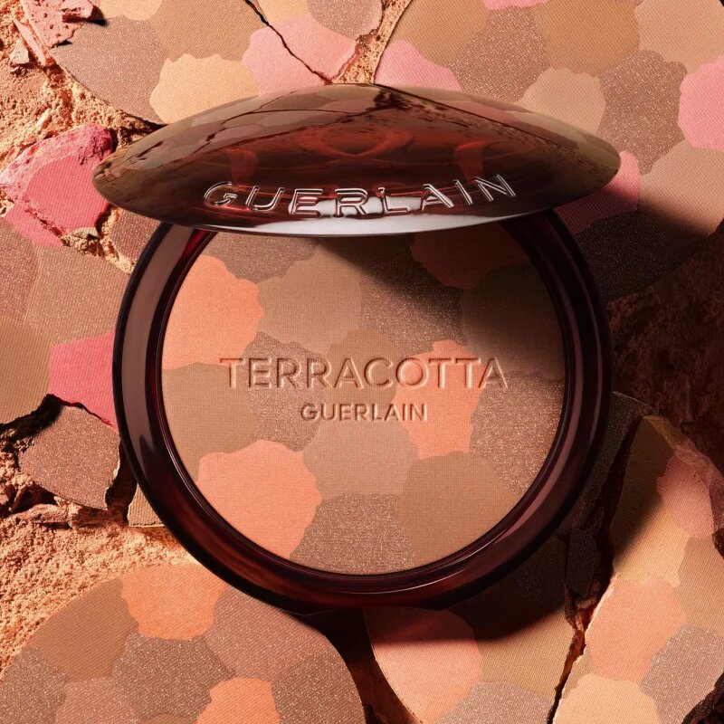 Guerlain Terracotta Light бронзираща озаряваща пудра пълнещ цвят 04 Deep Cool 10 гр.