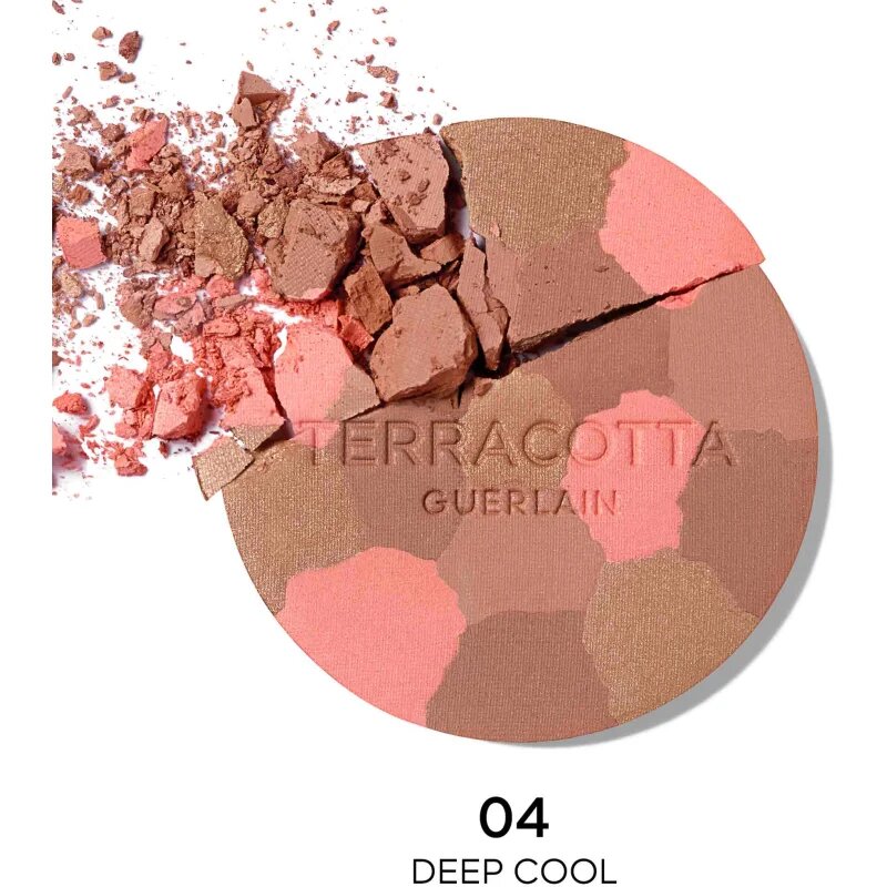 Guerlain Terracotta Light бронзираща озаряваща пудра пълнещ цвят 04 Deep Cool 10 гр.