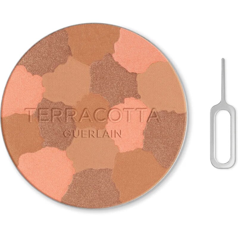 Guerlain Terracotta Light бронзираща озаряваща пудра пълнител цвят 03 Medium Warm 10 гр.