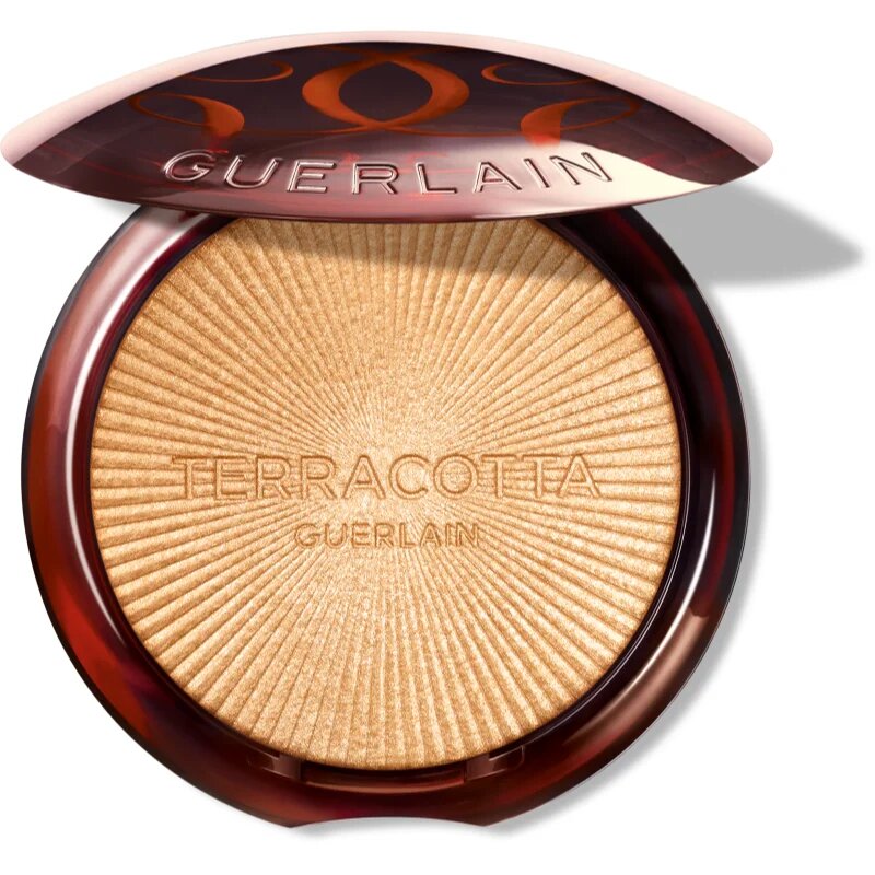 Guerlain Terracotta Luminizer бронзираща озаряваща пудра цвят 01 Warm Gold 7 гр.