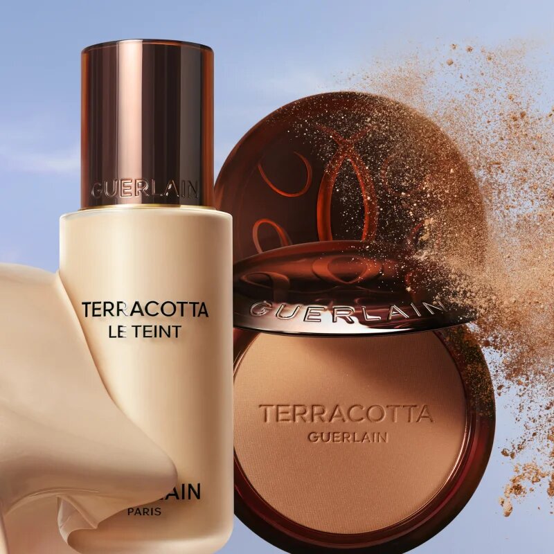 Guerlain Terracotta Original бронзираща пудра пълнещ цвят 04 Deep Cool 8.5 гр.