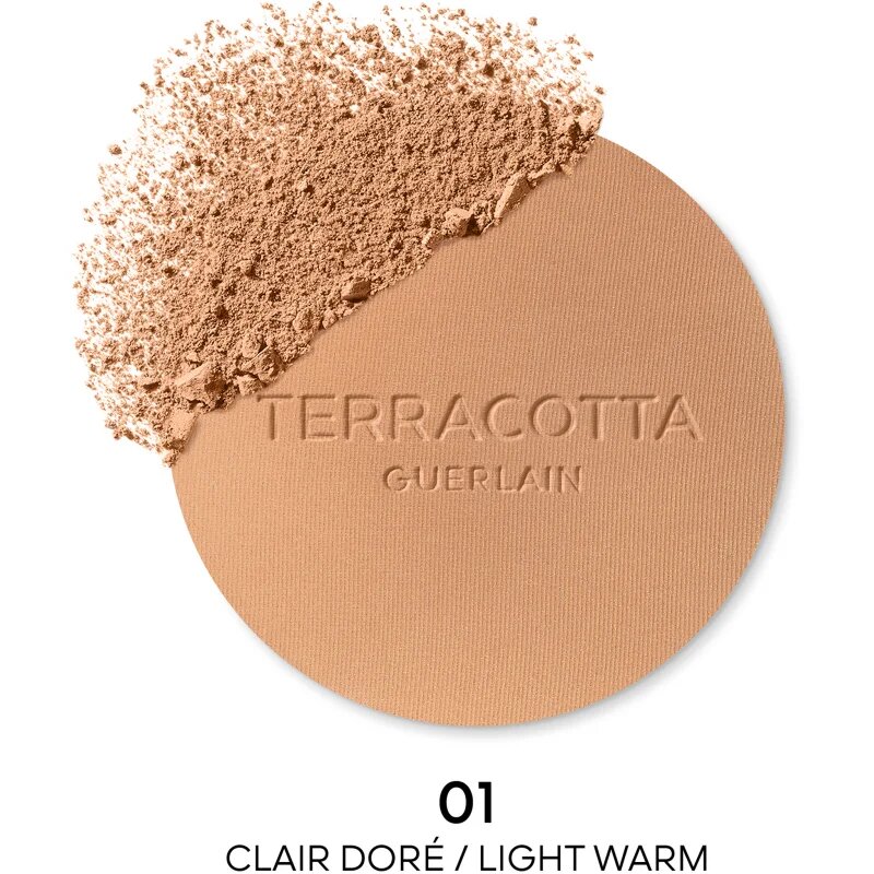 Guerlain Terracotta Original бронзираща пудра пълнител цвят 01 Light Warm 8.5 гр.