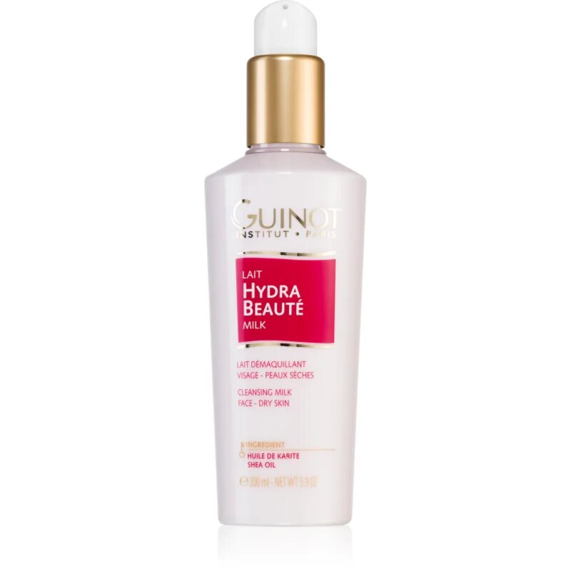 Guinot Hydra Beauté почистващо мляко за суха кожа 200 мл.