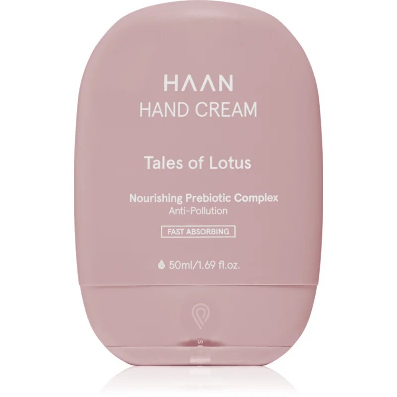 Haan Hand Care Hand Cream бързоабсорбиращ крем за ръце с пребиотици Tales of Lotus 50 мл.