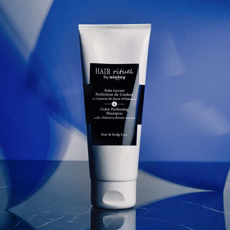 Hair Rituel by Sisley Color Perfecting Shampoo with Hibiscus Flower Extract шампоан за боядисана коса и коса с кичури 200 мл.