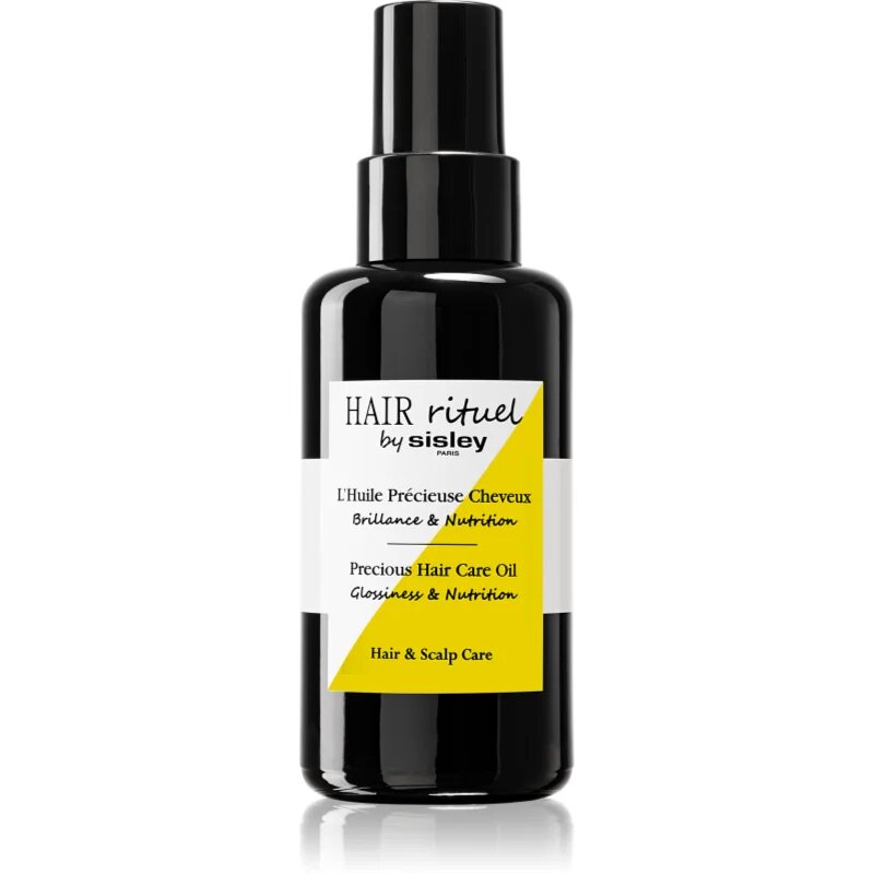 Hair Rituel by Sisley Precious Hair Care Oil парфюмирано масло за коса за блясък и мекота на косата 100 мл.