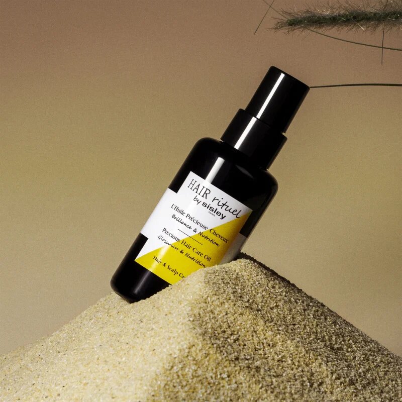 Hair Rituel by Sisley Precious Hair Care Oil парфюмирано масло за коса за блясък и мекота на косата 100 мл.
