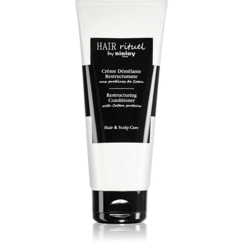 Hair Rituel by Sisley Restructuring Conditioner with Cotton proteins изглаждащ балсам срещу късане на косата с протеини 200 мл.