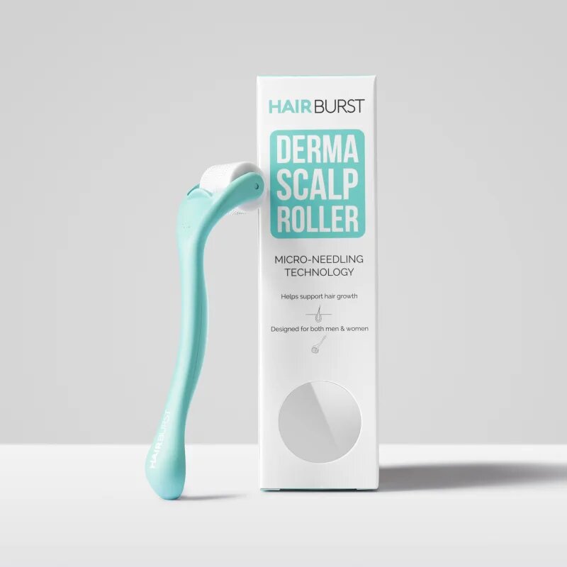 Hairburst Derma Scalp Roller масажно валяче за растеж на косата и укрепване от корените 1 бр.