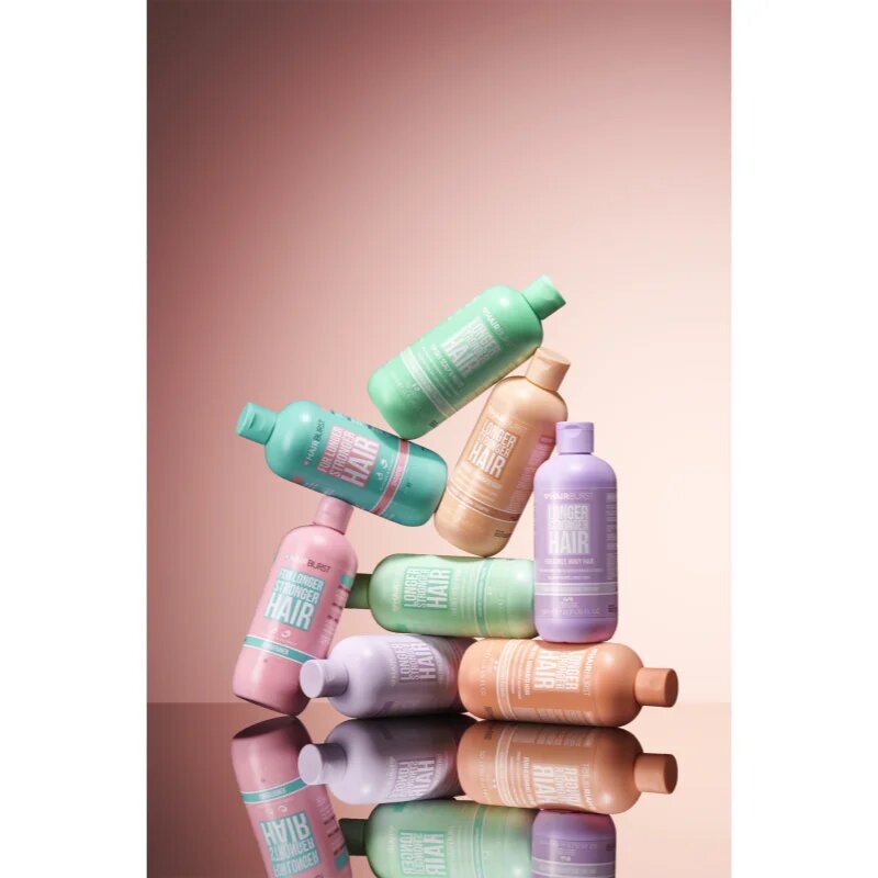 Hairburst Longer Stronger Hair Dry Damaged Hair хидратиращ шампоан за суха и увредена коса 350 мл.