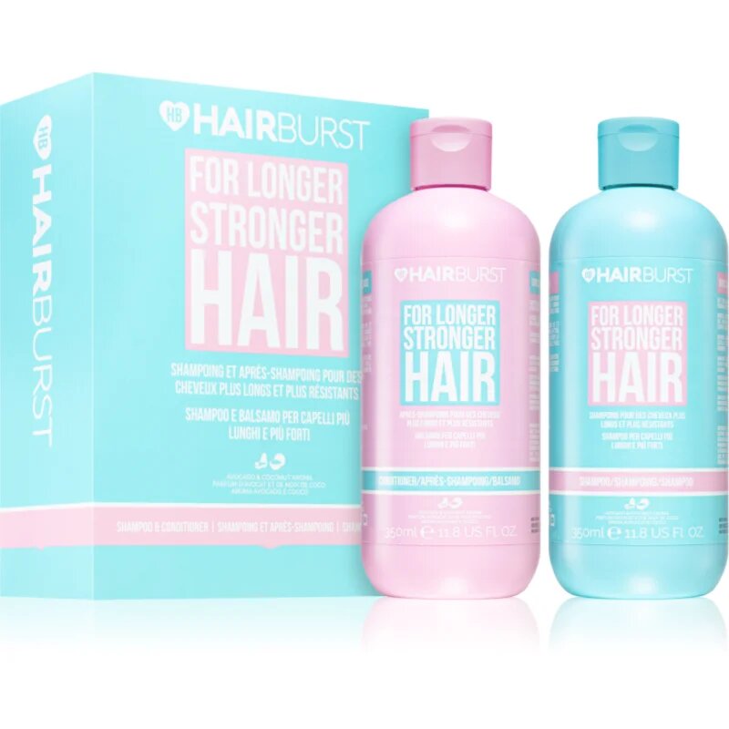 Hairburst Longer Stronger Hair комплект за подсилване и блясък на косата
