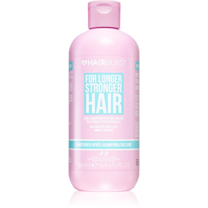 Hairburst Longer Stronger Hair подхранващ балсам за подсилване и блясък на косата 350 мл.