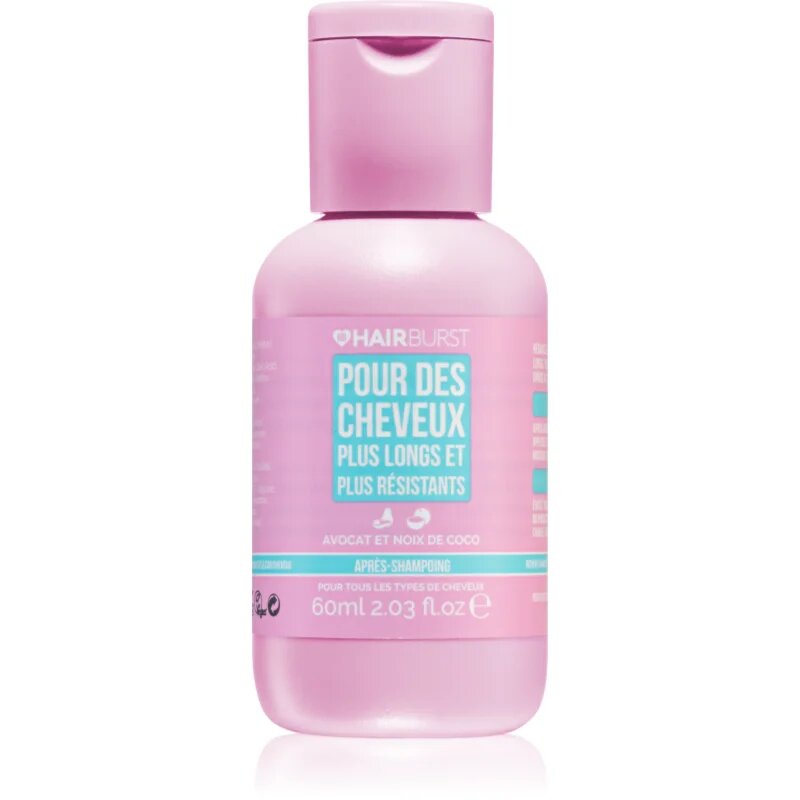 Hairburst Longer Stronger Hair подхранващ балсам за подсилване и блясък на косата 60 мл.
