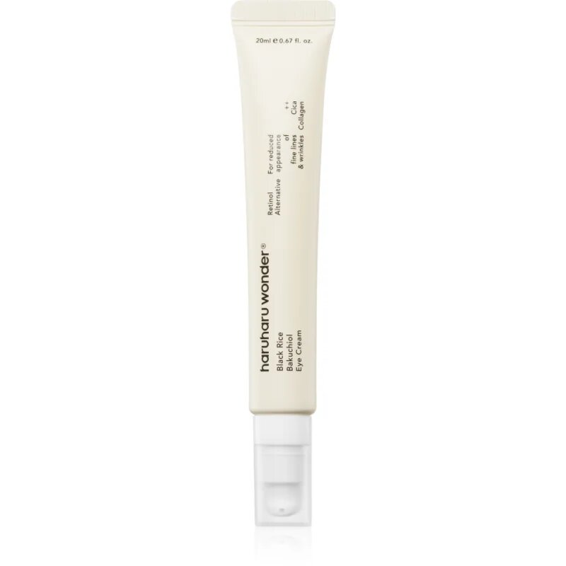 Haruharu Wonder Black Rice Bakuchiol Eye Cream крем за околоочния контур против бръчки за подхранване и хидратация 20 мл.