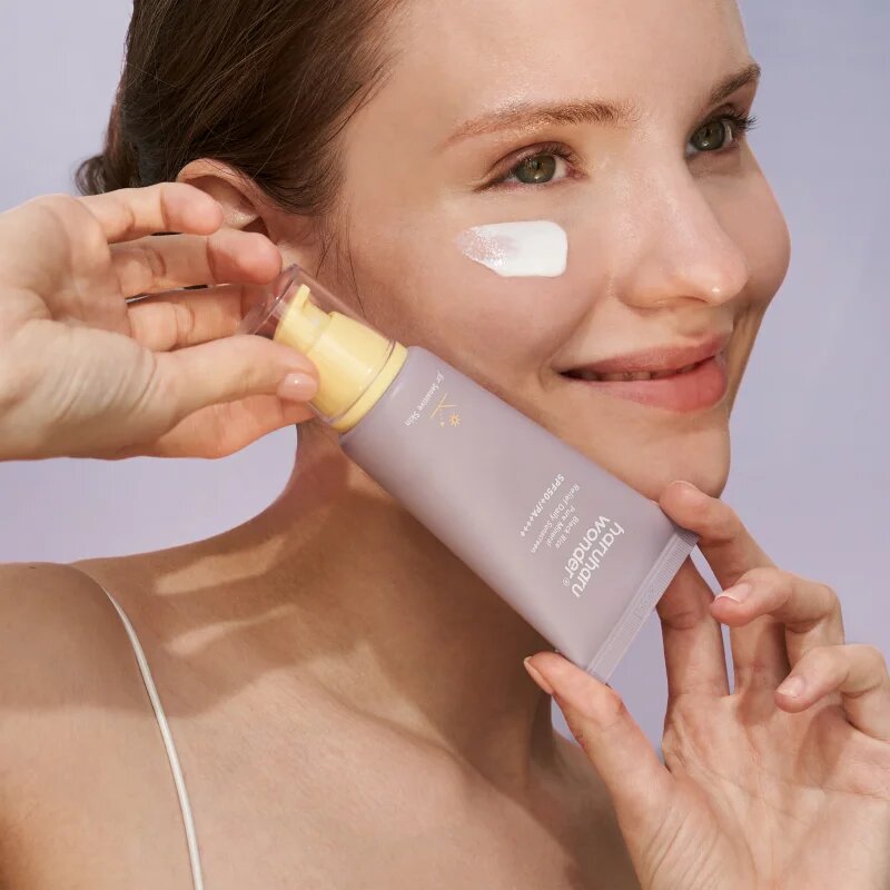 Haruharu Wonder Black Rice Pure Mineral Relief Daily Sunscreen успокояващ минерален защитен крем SPF 50+ 50 мл.