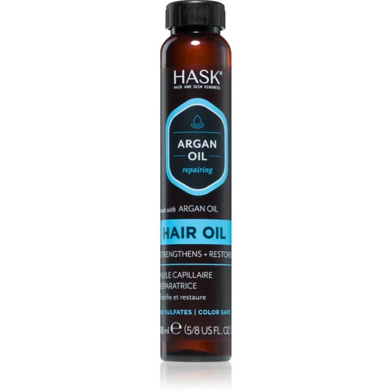HASK Argan Oil регенериращо олио за увредена коса 18 мл.