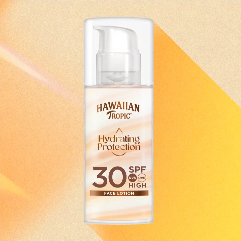 Hawaiian Tropic Hydrating Protection Face Lotion слънцезащитен крем за лице SPF 30 50 мл.
