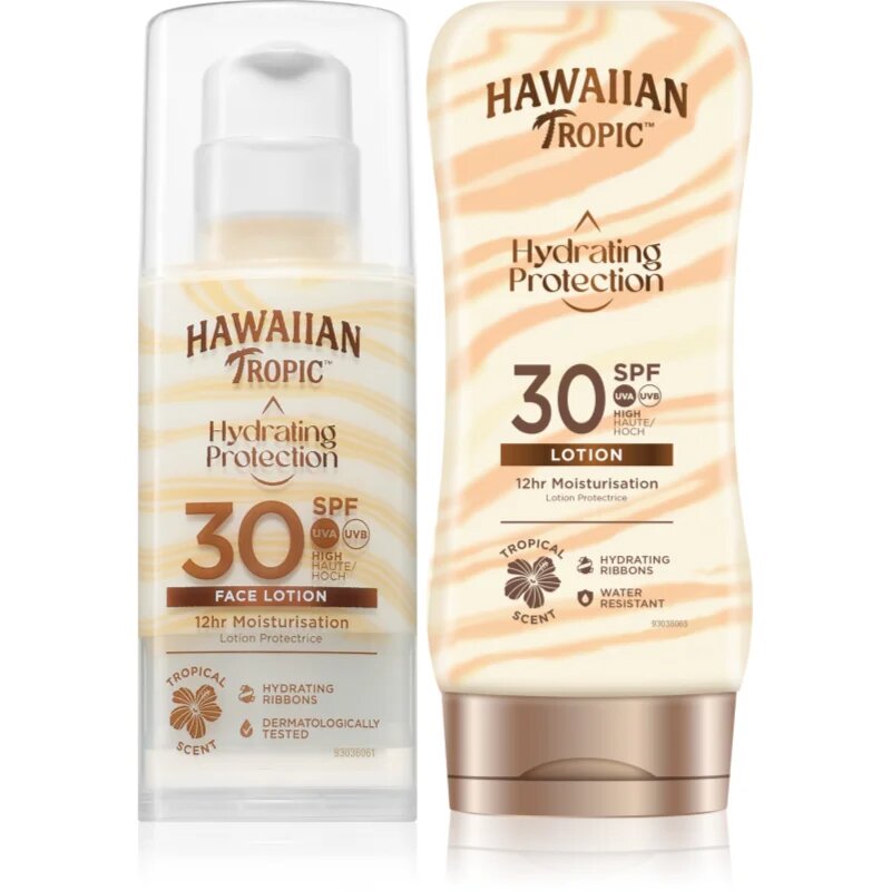 Hawaiian Tropic Hydrating Protection комплект