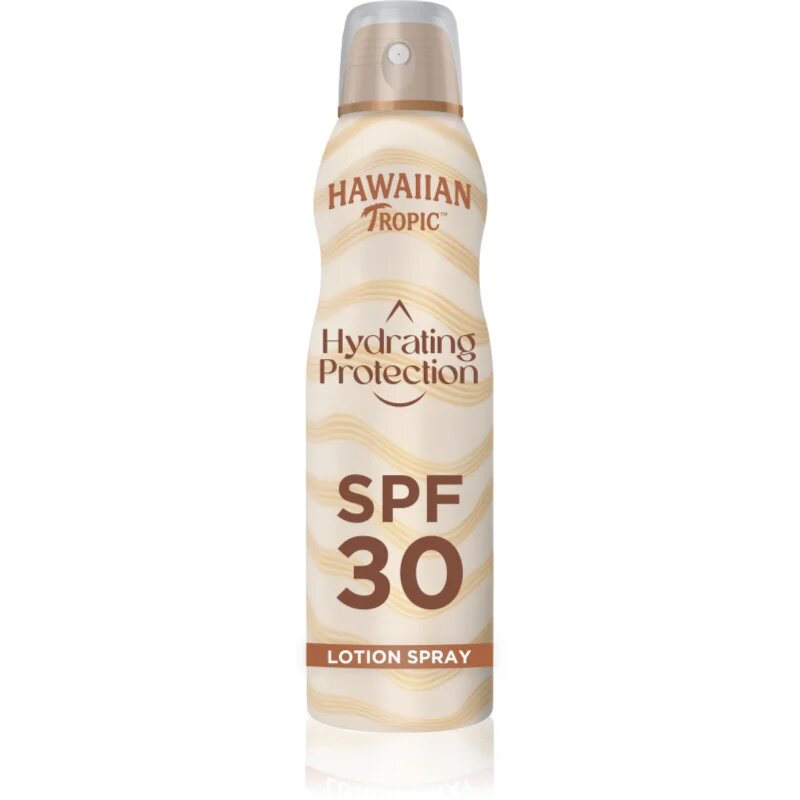 Hawaiian Tropic Hydrating Protection Lotion Spray слънцезащитен спрей SPF 30 177 мл.
