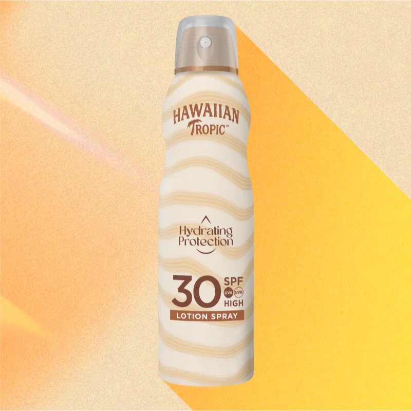 Hawaiian Tropic Hydrating Protection Lotion Spray слънцезащитен спрей SPF 30 177 мл.
