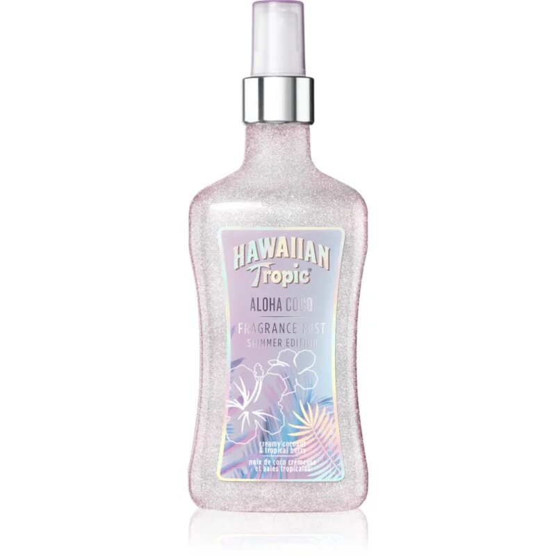 Hawaiian Tropic Perfumes Aloha Coco Shimmer спрей за тяло с блясък за жени 250 мл.