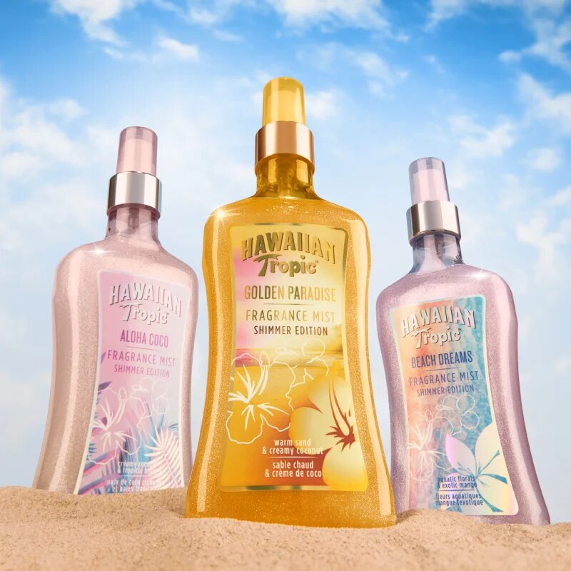 Hawaiian Tropic Perfumes Aloha Coco Shimmer спрей за тяло с блясък за жени 250 мл.