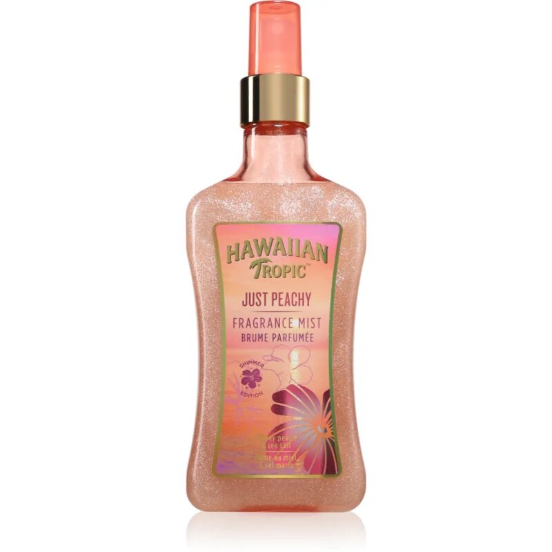 Hawaiian Tropic Perfumes Just Peachy спрей за тяло с блясък за жени 250 мл.