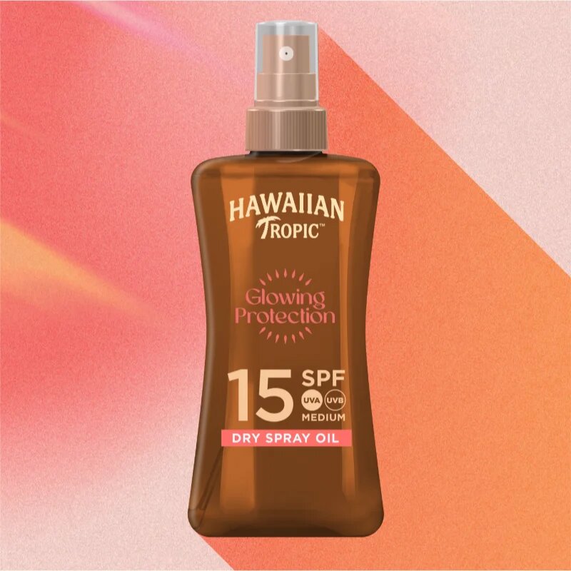Hawaiian Tropic Protective Coconut and Guava слънцезащитен спрей SPF 15 200 мл.