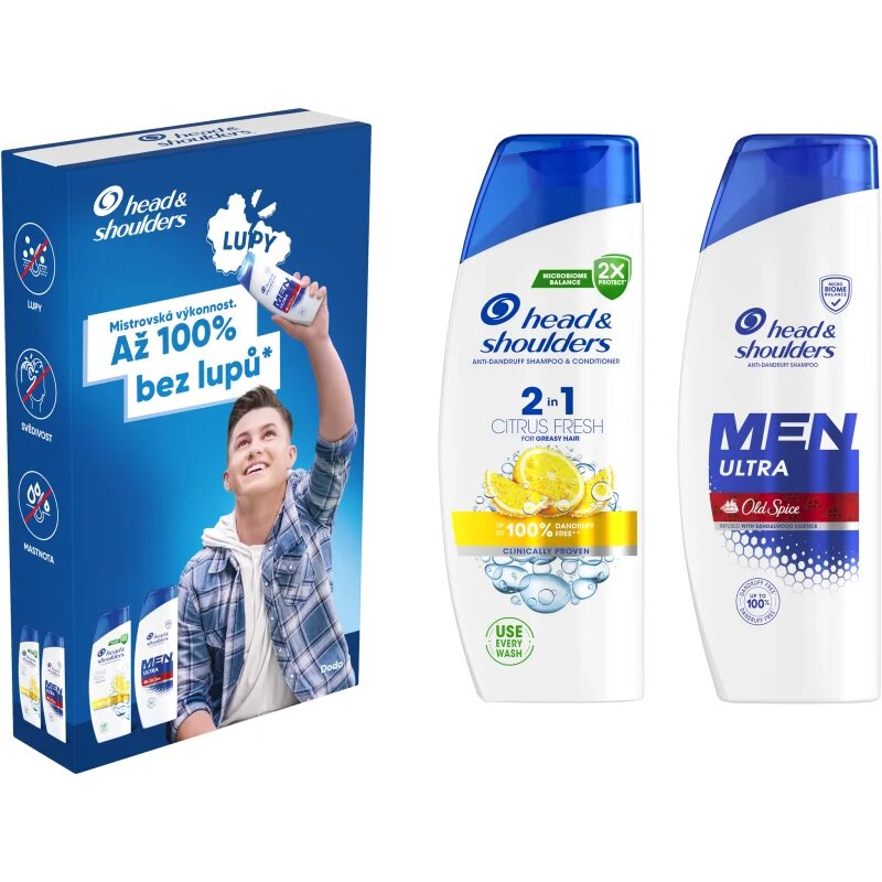 Head & Shoulders Citrus Fresh + Ultra Old Spice подаръчен комплект за мъже