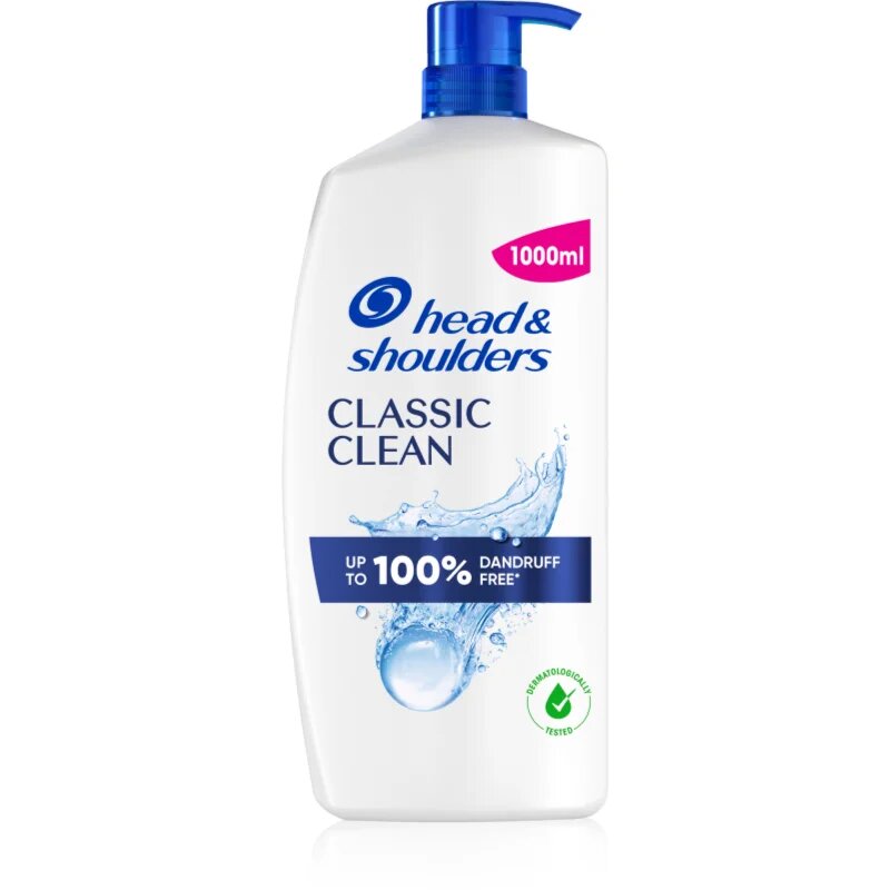Head & Shoulders Classic Clean шампоан против пърхот 1000 мл.