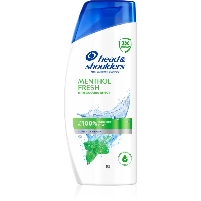 Head & Shoulders Menthol Fresh шампоан против пърхот с охлаждащ ефект 625 мл.