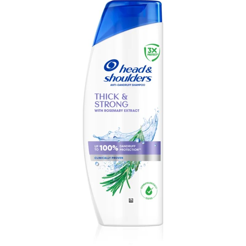 Head & Shoulders Thick & Strong with Rosemary Extract шампоан против пърхот 400 мл.