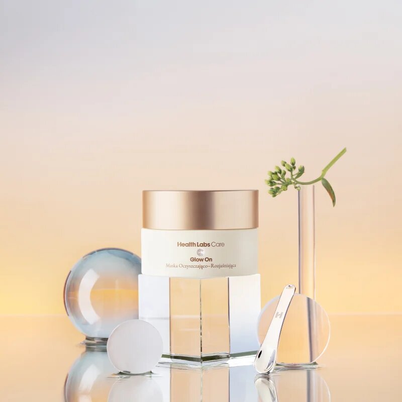 Health Labs Care Glow On Purifying and Brightening Mask почистваща и освежаваща маска за лице 50 мл.