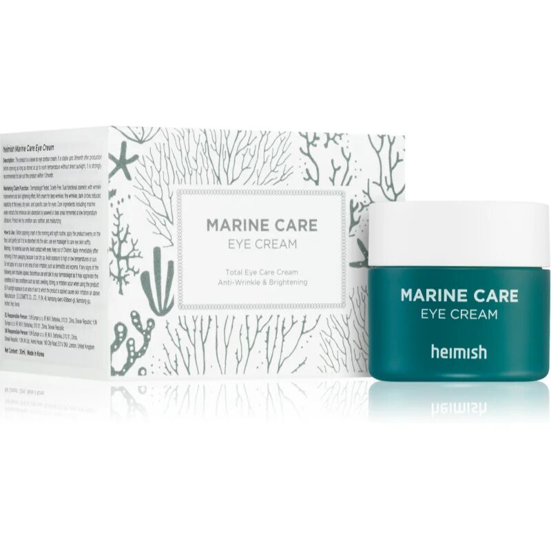 Heimish Marine Care хидратиращ и изглаждащ очен крем 30 мл.