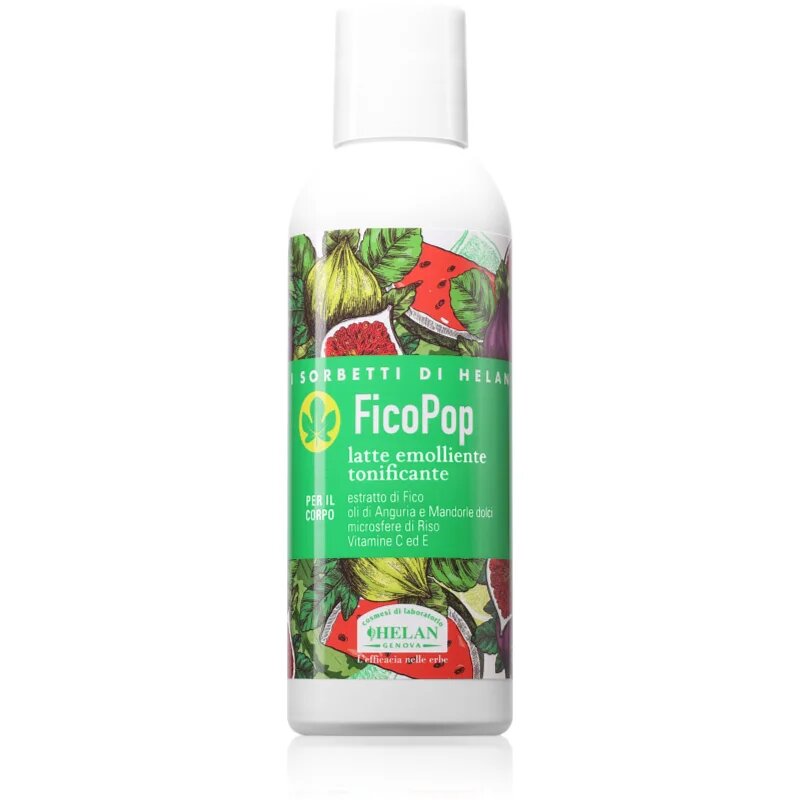 Helan I SORBETTI DI FicoPop Toning Softening Milk успокояващ флуид за тяло 150 мл.