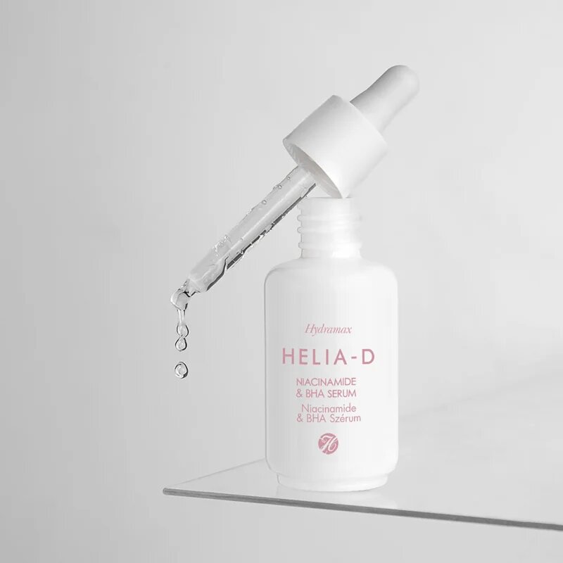 Helia-D Hydramax Niacinamide & BHA възстановяващ серум за лице за проблемна кожа 30 мл.