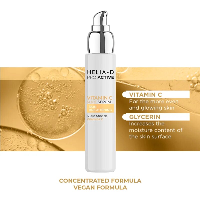 Helia-D Pro Active Vitamin C озаряващ серум за лице 50 мл.