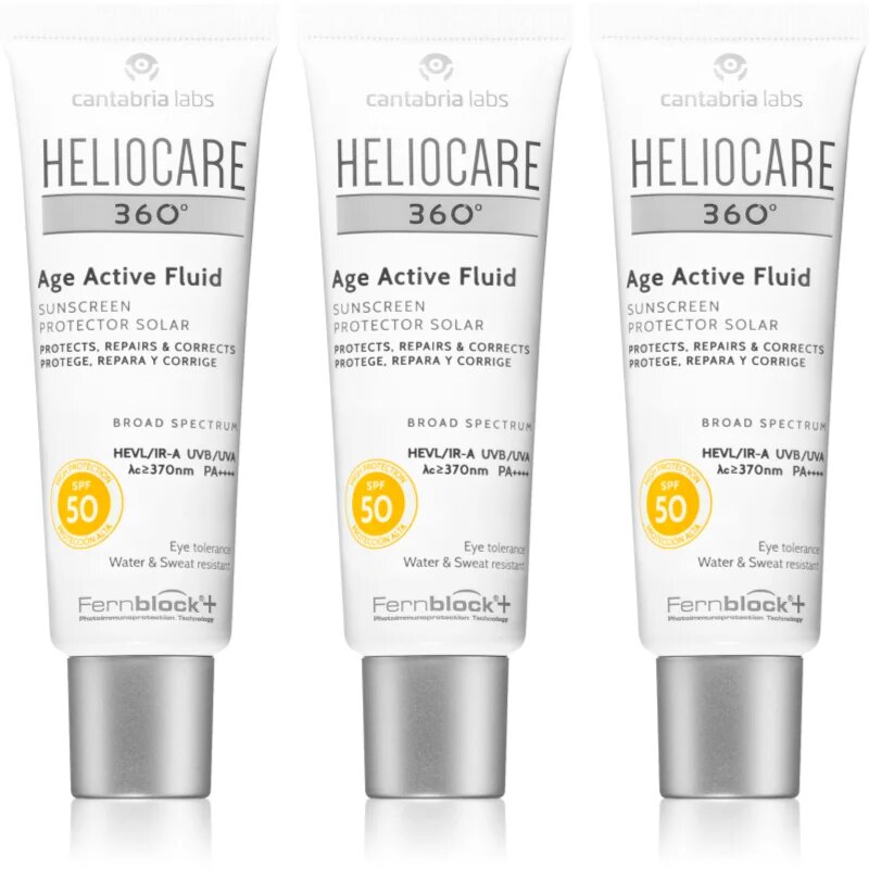 Heliocare 360° Age Active Fluid лосион за слънце анти стареене SPF 50+