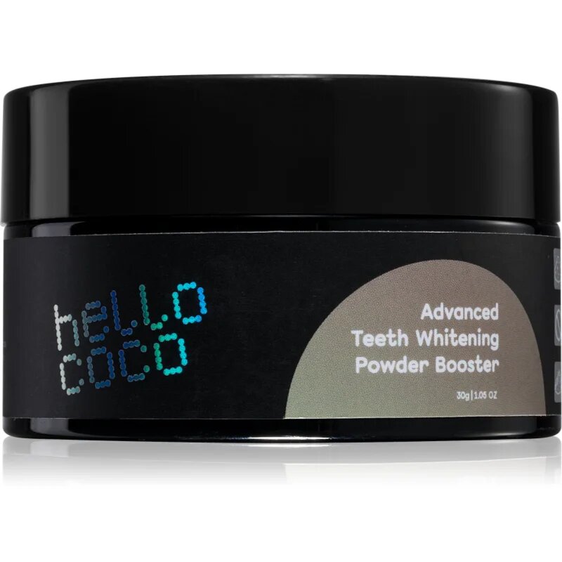 Hello Coco Advanced Whitening Powder Booster избелваща пудра за зъби 30 гр.