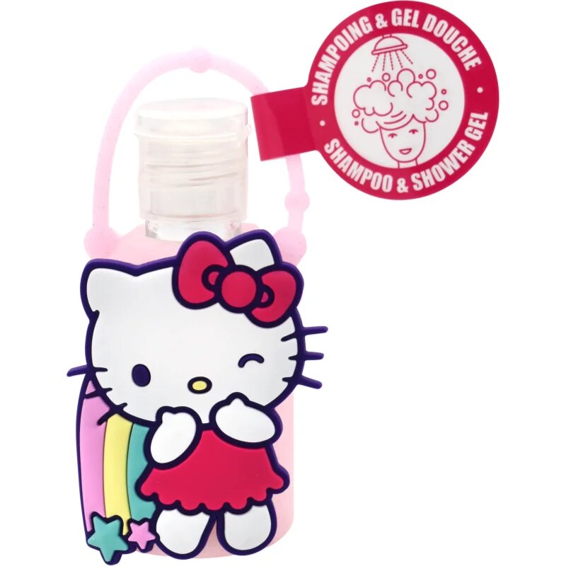 Hello Kitty Shampoo and Shower Gel 2 in 1 душ гел и шампоан 2 в 1 за деца 50 мл.