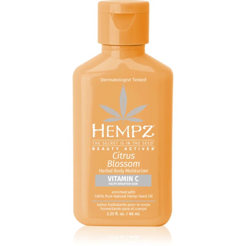 HEMPZ Citrus Blossom хидратиращ лосион за тяло 66 мл.