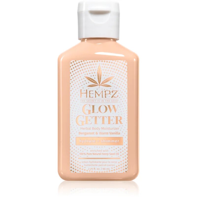 HEMPZ Glow Getter тоалетно мляко за тяло 66 мл.