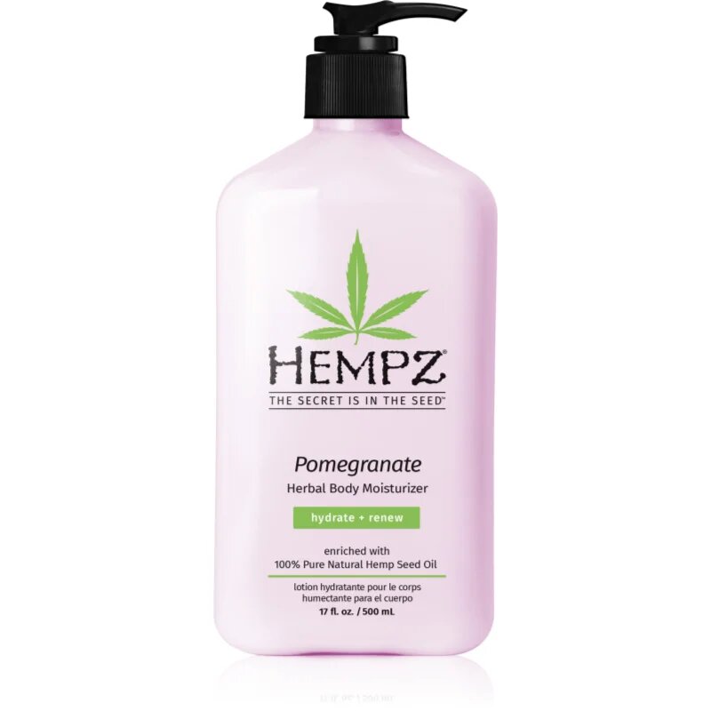HEMPZ Pomegranate хидратиращо мляко за тяло 500 мл.