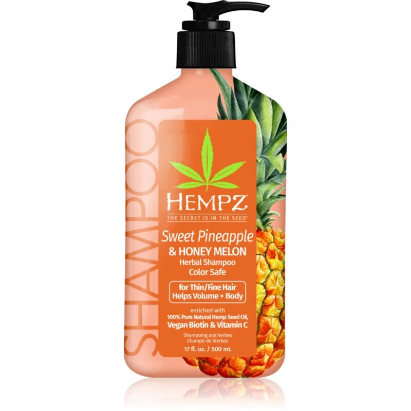 HEMPZ Sweet Pineapple Honey Melon хидратиращ шампоан За коса 500 мл.